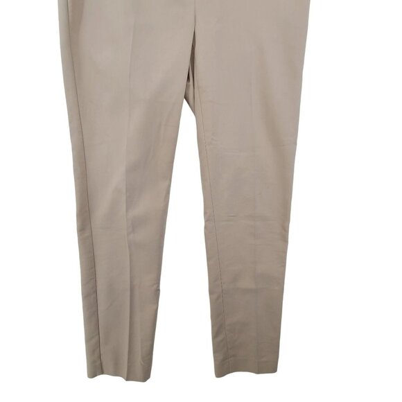 Ann Taylor Women's Straight Leg Casual Pants Tan Size 4 - Picture 2 of 10